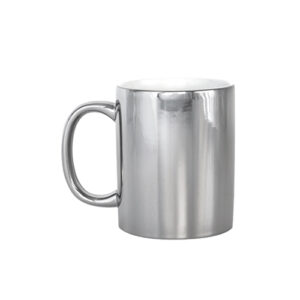 Vaso Ovalado De Acero 300ml Blanco (Vaso Vino )