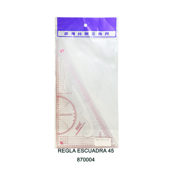Regla Escuadra 45g 3220