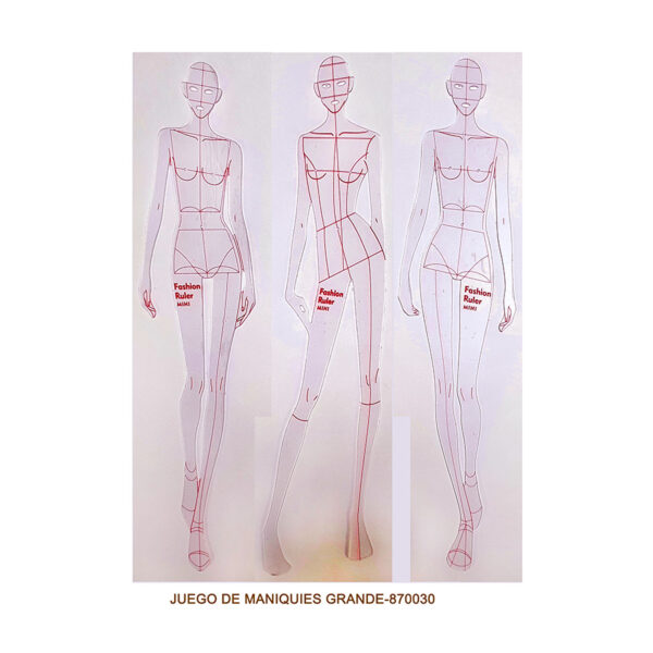 Juego De Maniquies 3 pcs