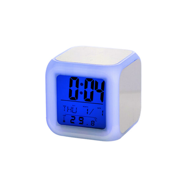 Reloj Sublimable En Forma De Cubo